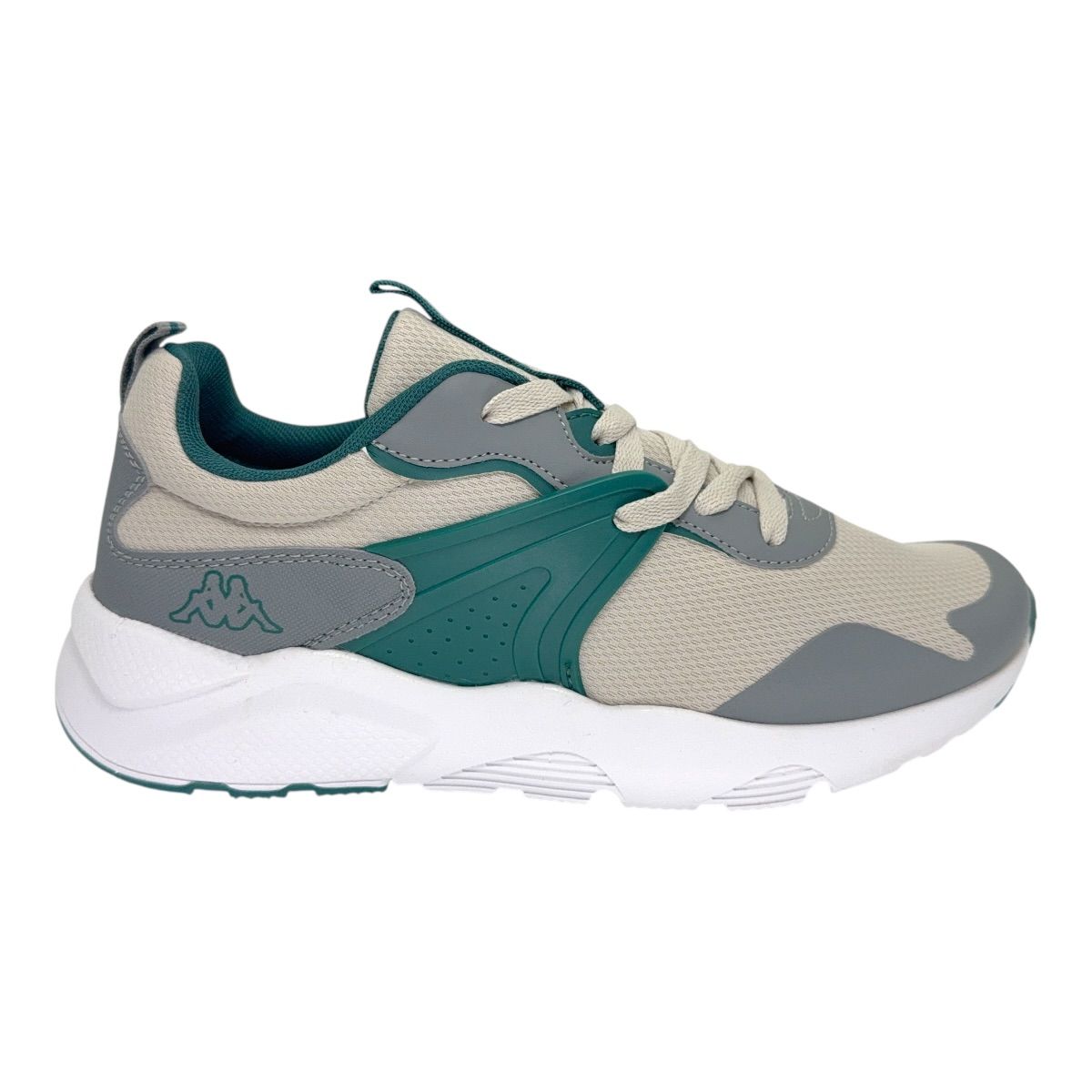 Zapatilla urbano LOGO MONTERO GRIS VERDE
