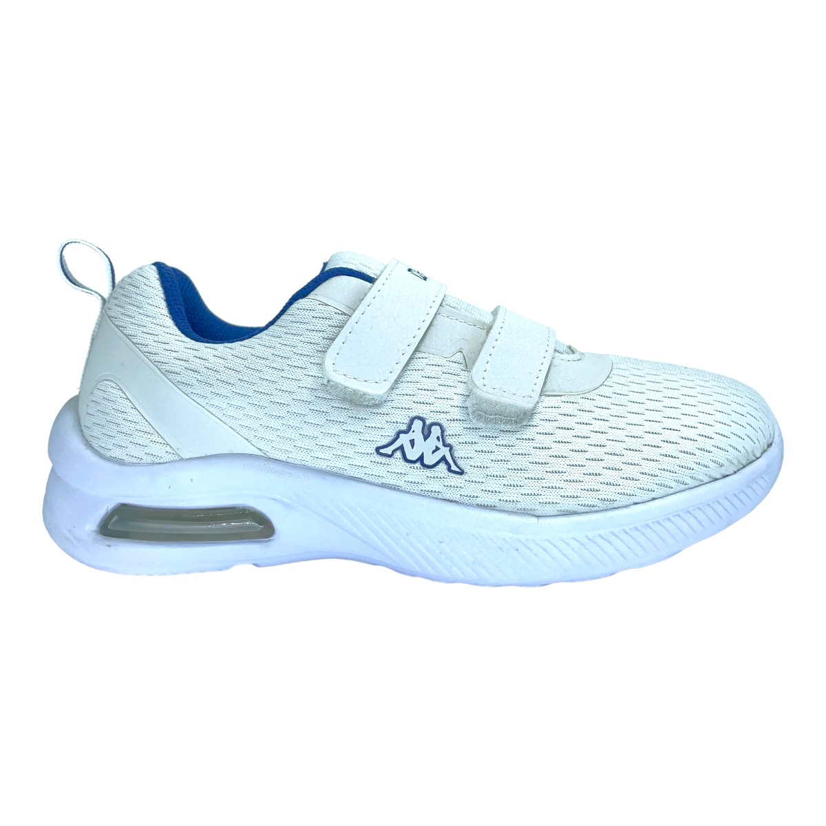Zapatilla running PLAY FULL VELCRO KIDS WHITE-BLUE NAVY