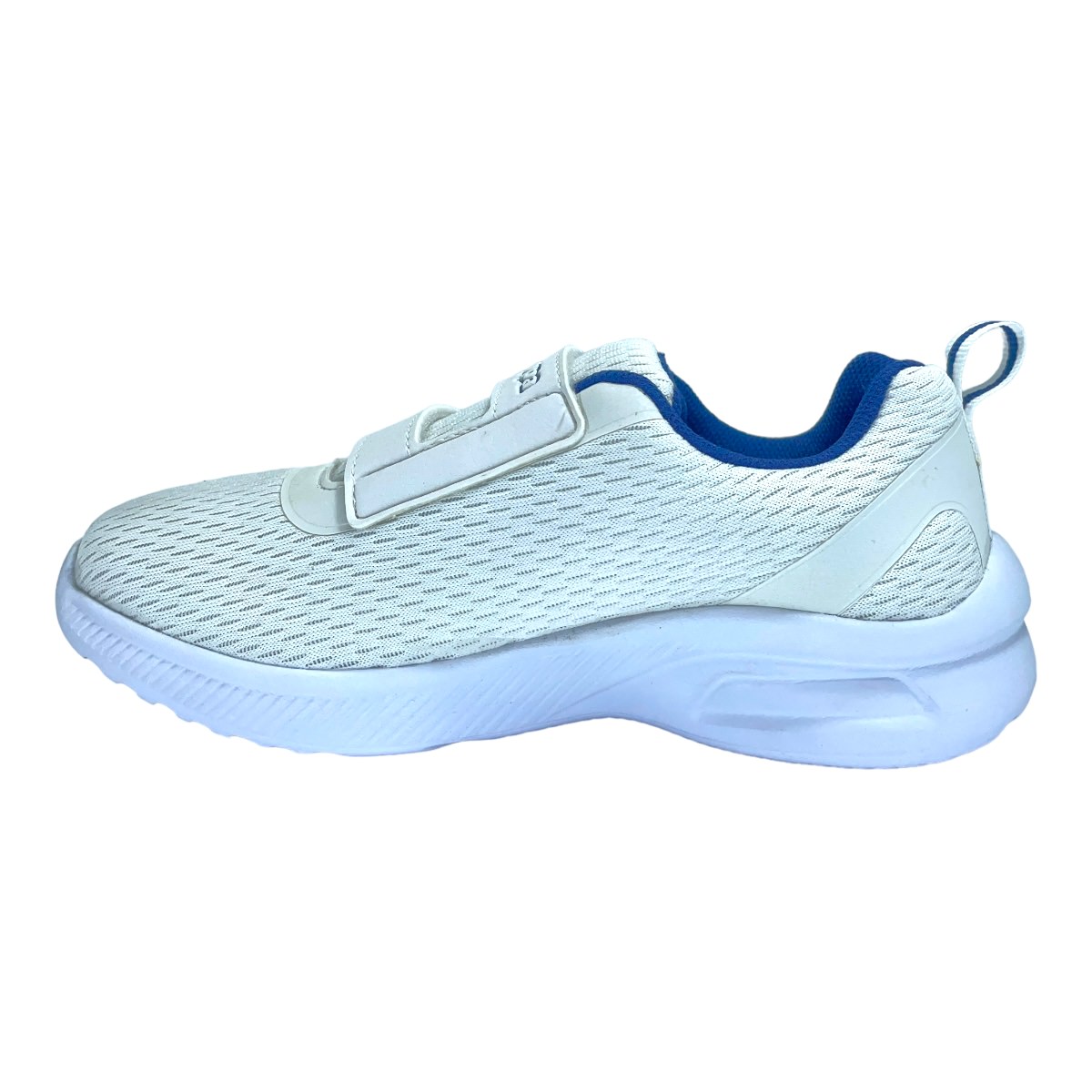 Zapatilla running PLAY FULL VELCRO KIDS WHITE-BLUE NAVY