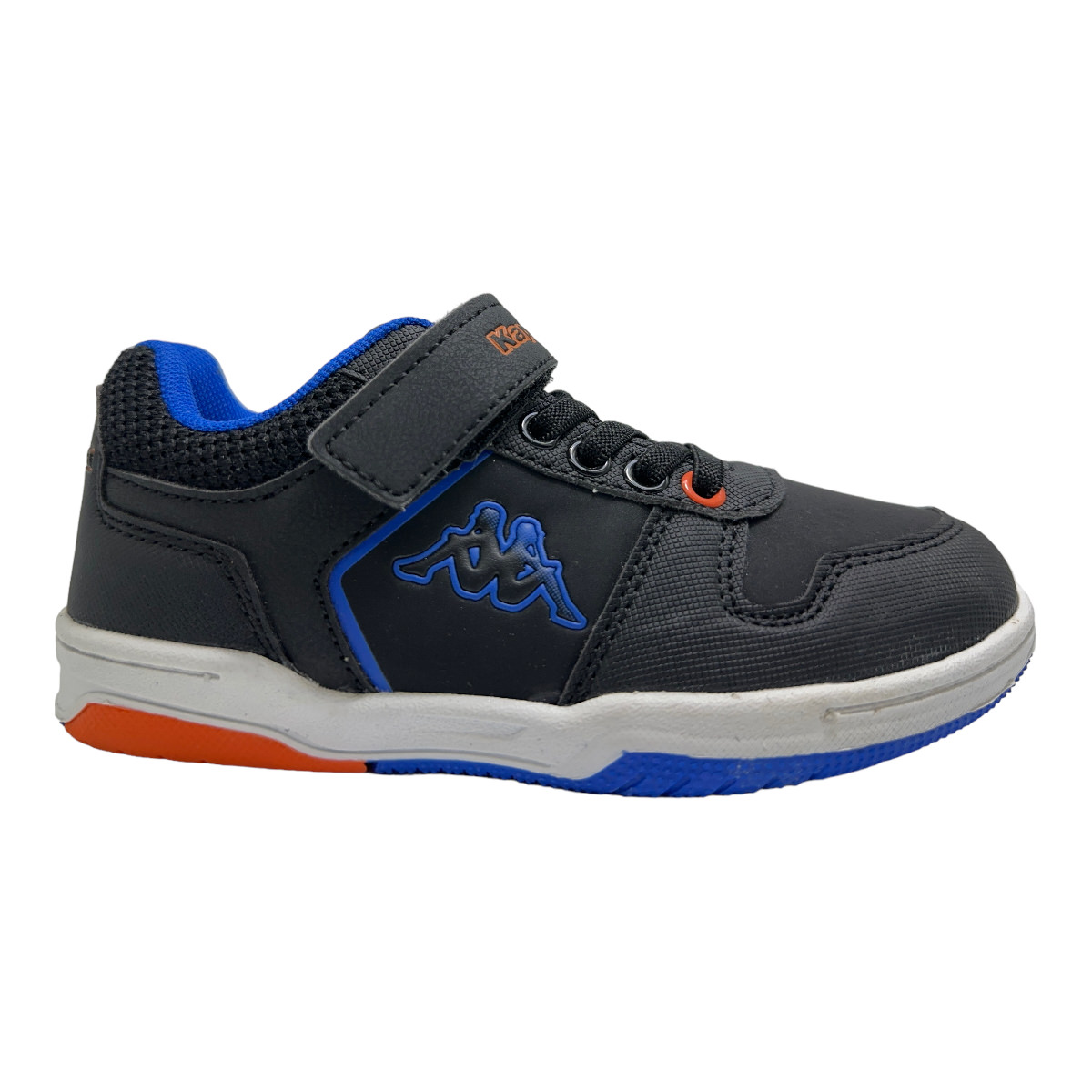 Zapatilla urbano LOGO KARY EV KID -BLUE GOLD