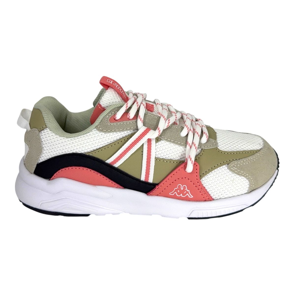 Zapatilla urbano LOGO LONDON KID WHITE PINK