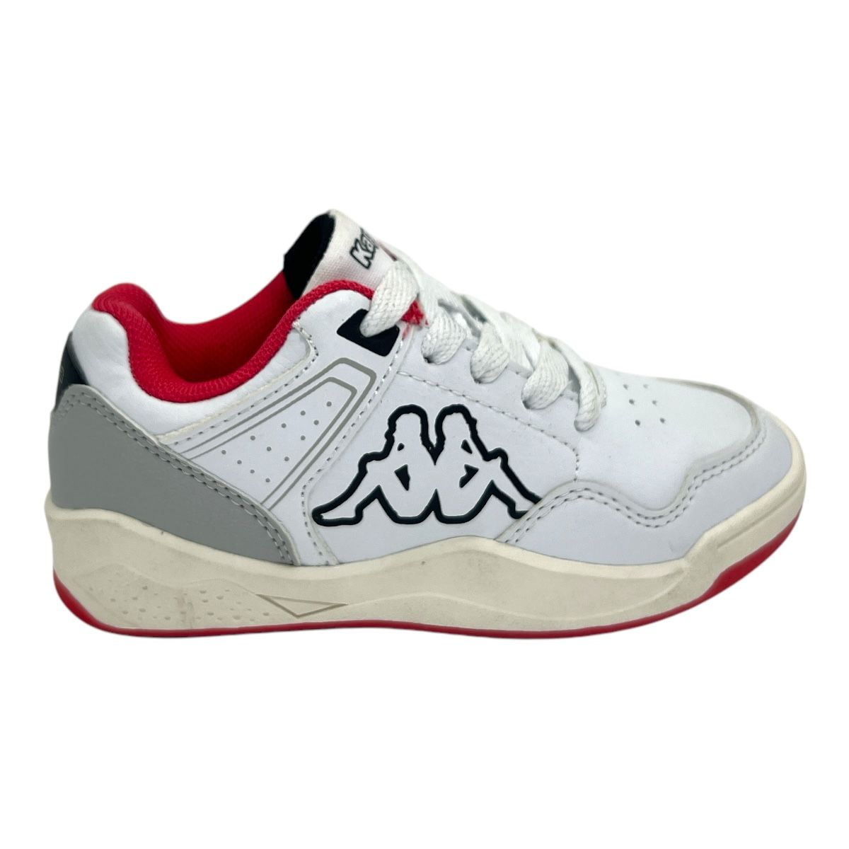 Zapatilla urbano LOGO BERKLEY KID WHITE RED