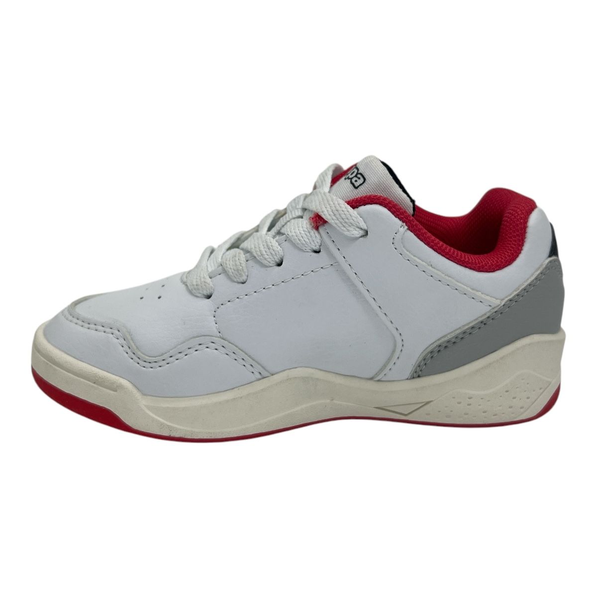 Zapatilla urbano LOGO BERKLEY KID WHITE RED