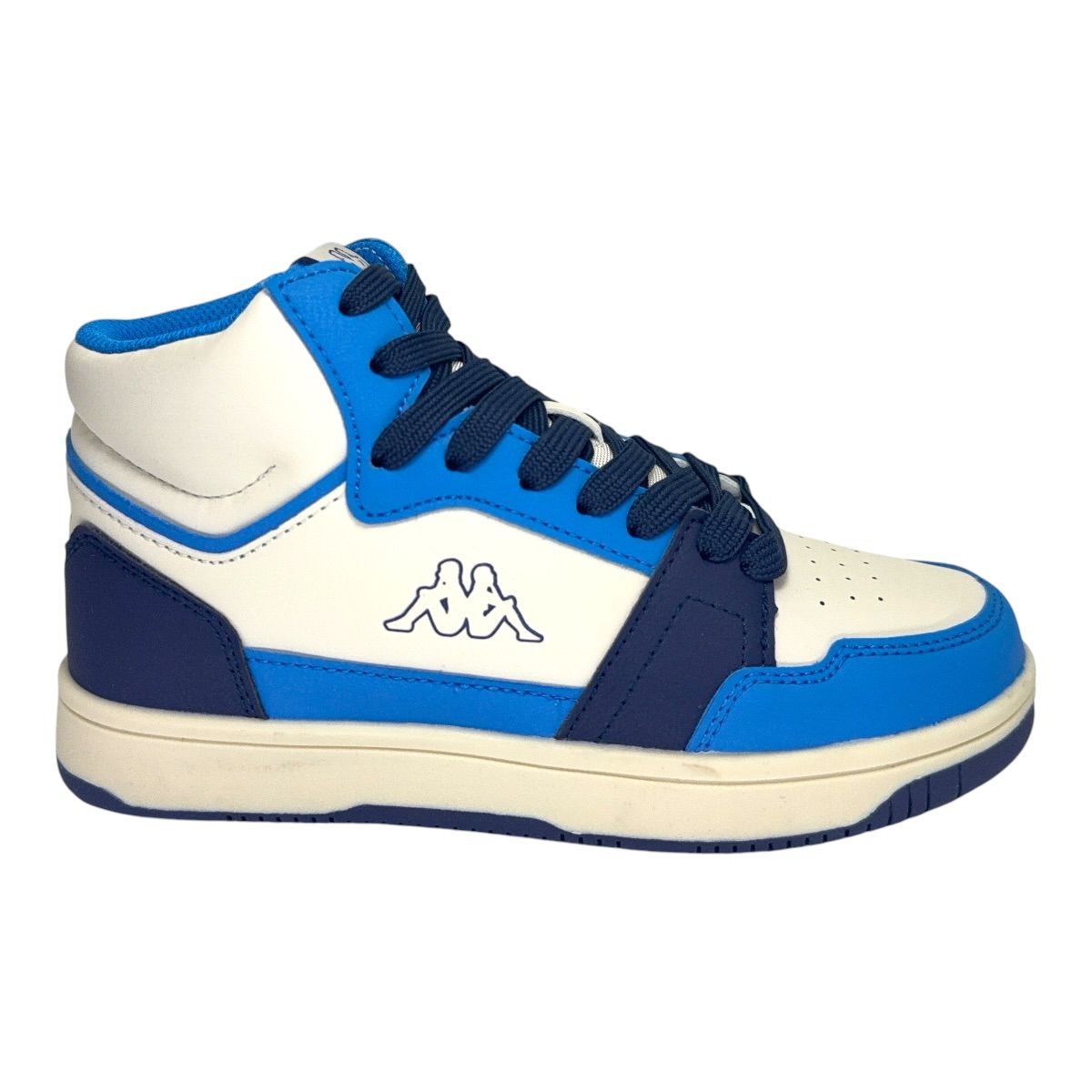 Zapatilla urbano LOGO RERNAL 2 MD WHITE TOFU BLUE