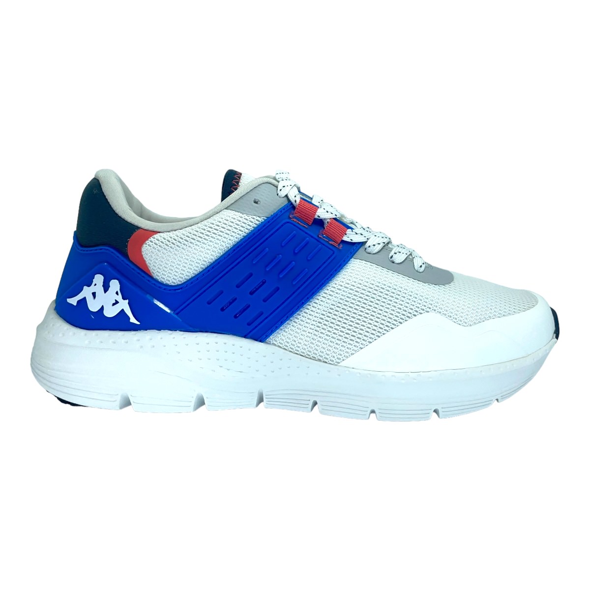 Zapatilla urbano KOMBAT CLEAN 2 WHITE-BLUE -RED