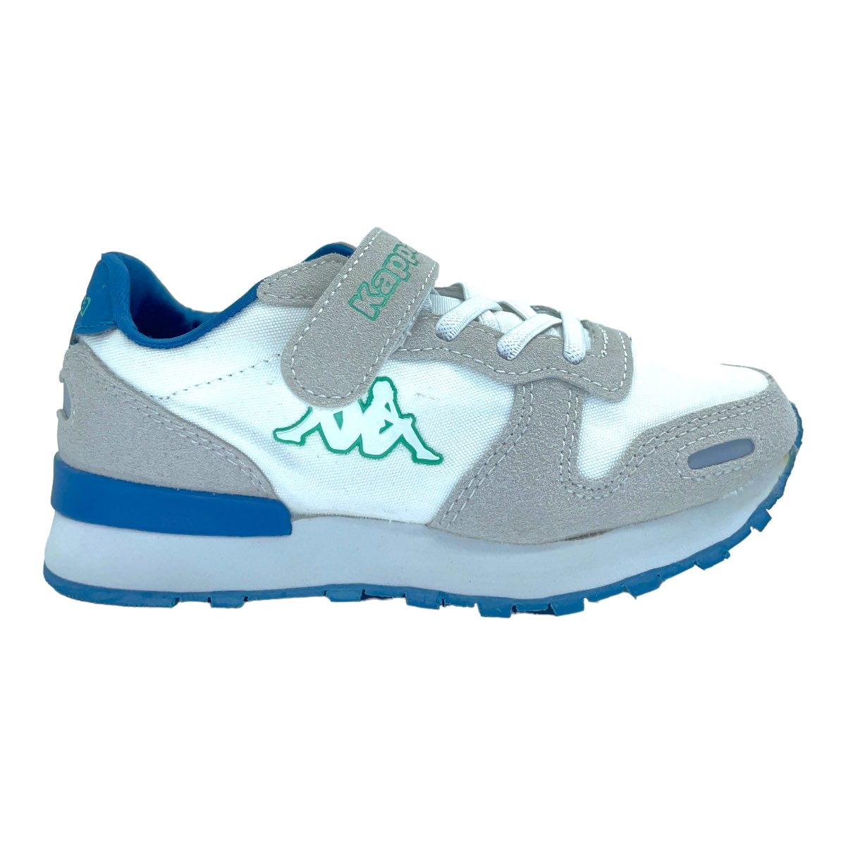 Zapatilla urbano LOGO BERLIN 2 KID WHITE BLUE