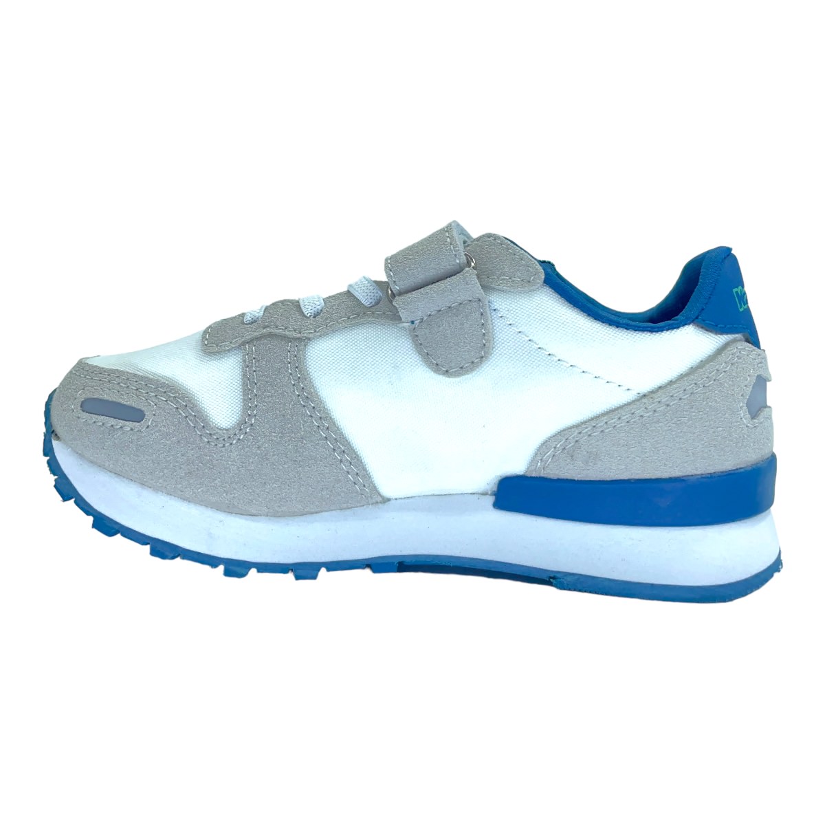 Zapatilla urbano LOGO BERLIN 2 KID WHITE BLUE