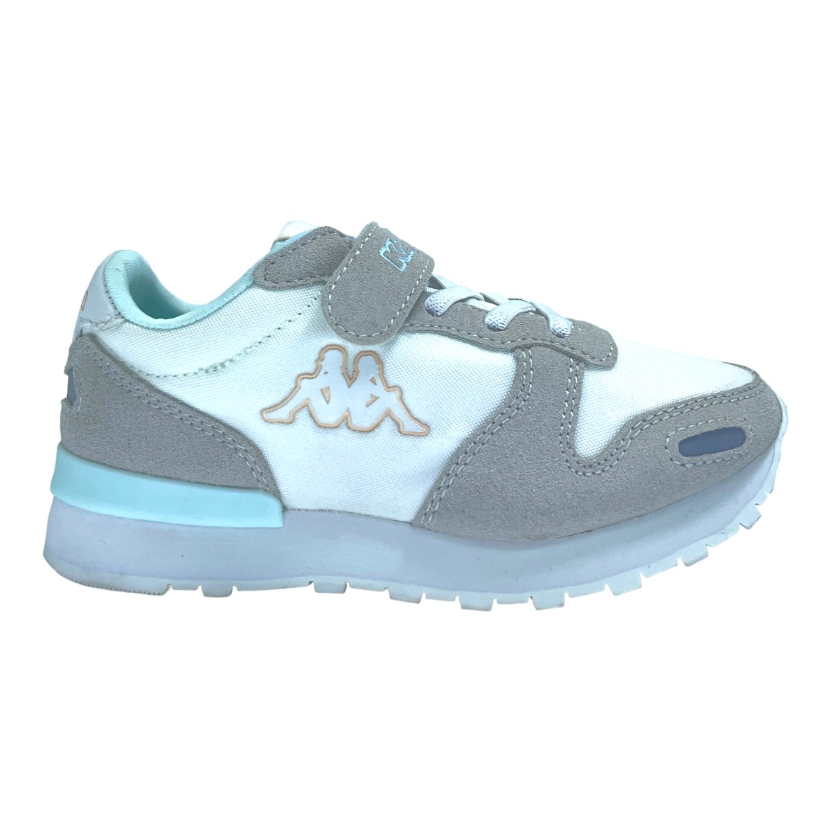 Zapatilla urbano LOGO BERLIN 2 KID WHITE PINK BLUE