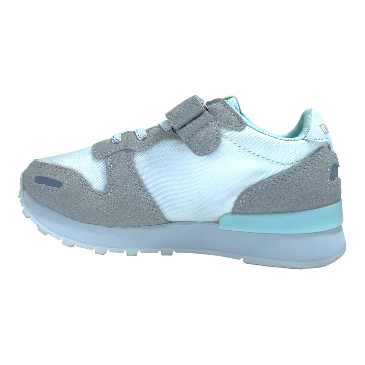 Zapatilla urbano LOGO BERLIN 2 KID WHITE PINK BLUE