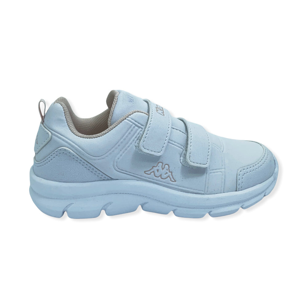 Zapatilla urbano COLEGIAL I VELCRO WHITE-PINK
