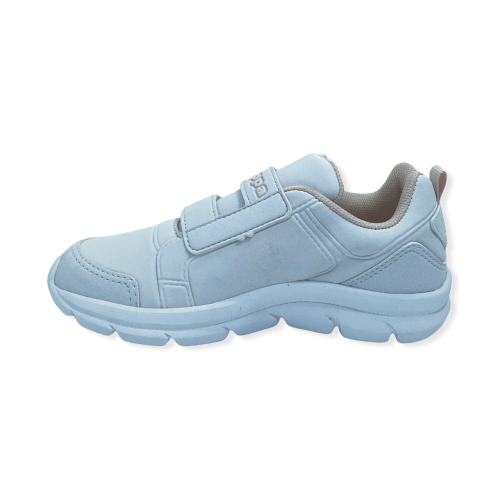 Zapatilla urbano COLEGIAL I VELCRO WHITE-PINK