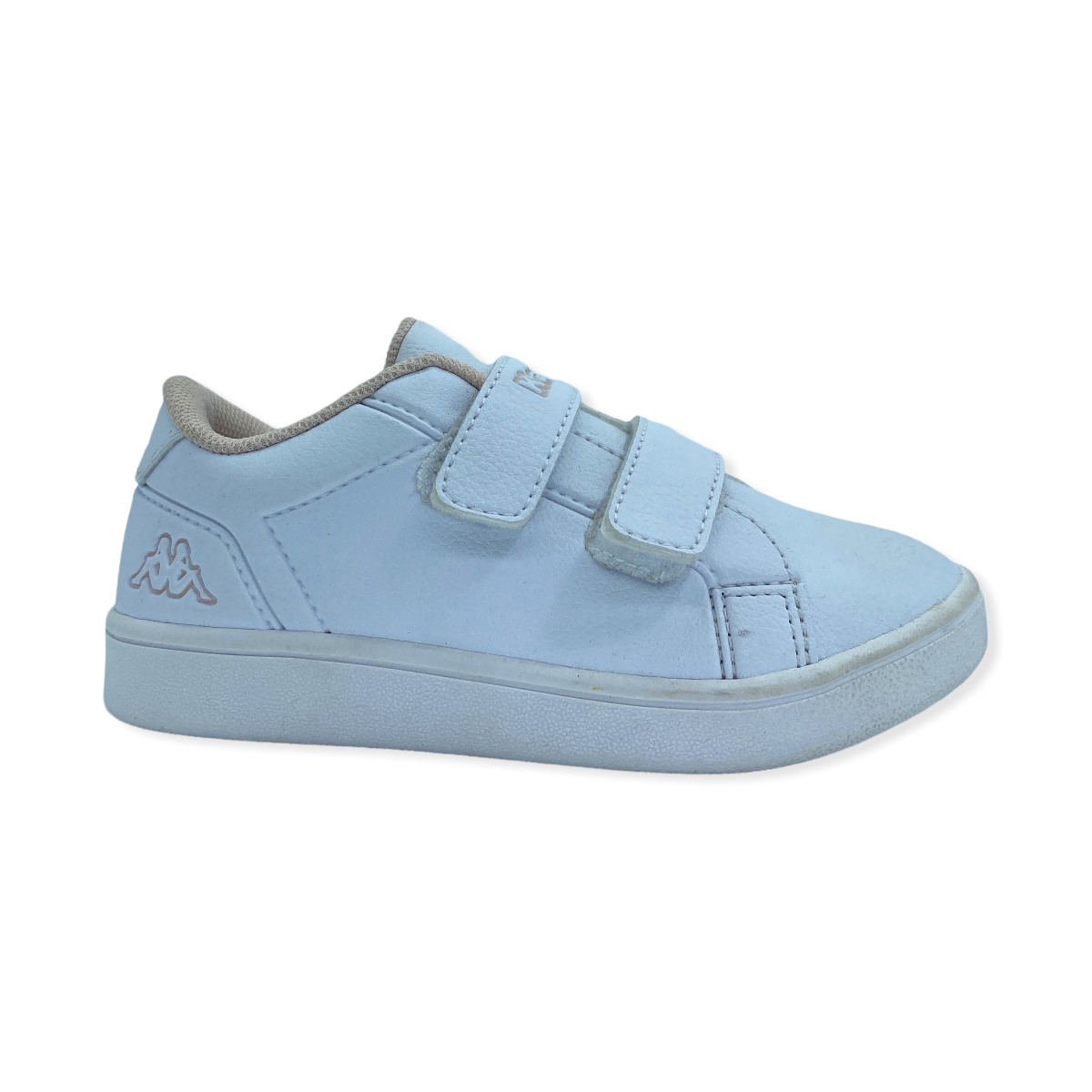 Zapatilla urbano COLEGIAL II VELCRO WHITE-PINK