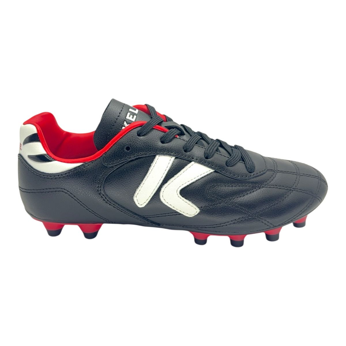 Zapatilla futbol11 HERITAGE MG -BL-ROJO