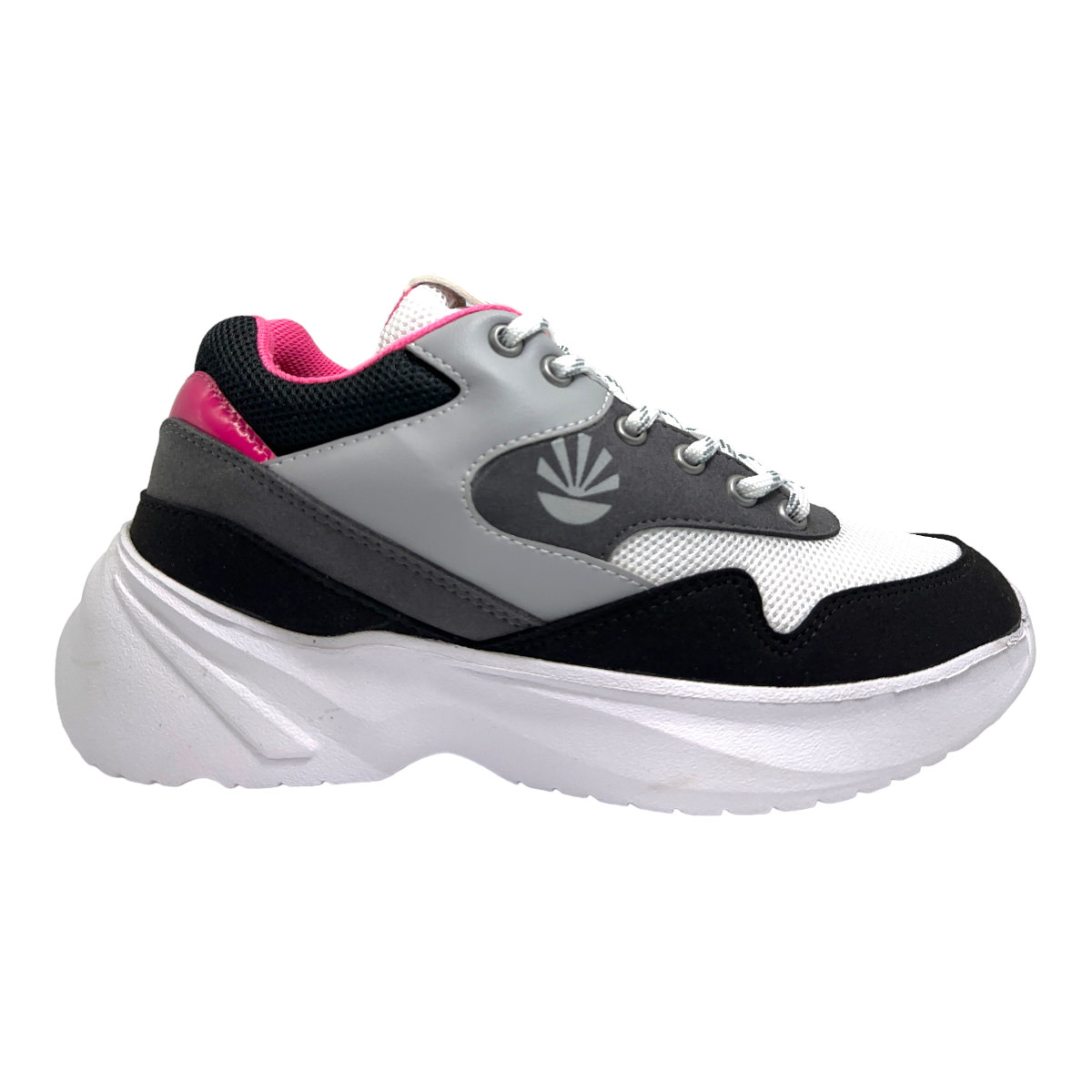 Zapatilla urbano ANAKIN DAMA GRIS ROSA