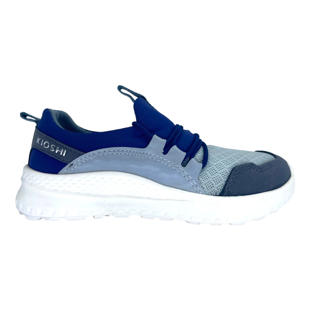 Zapatilla running AKKO AZUL GRIS