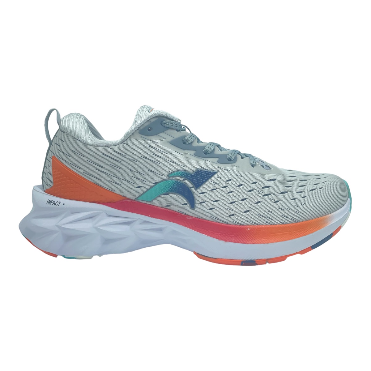 Zapatilla running IMPACT + GRIS CLARO