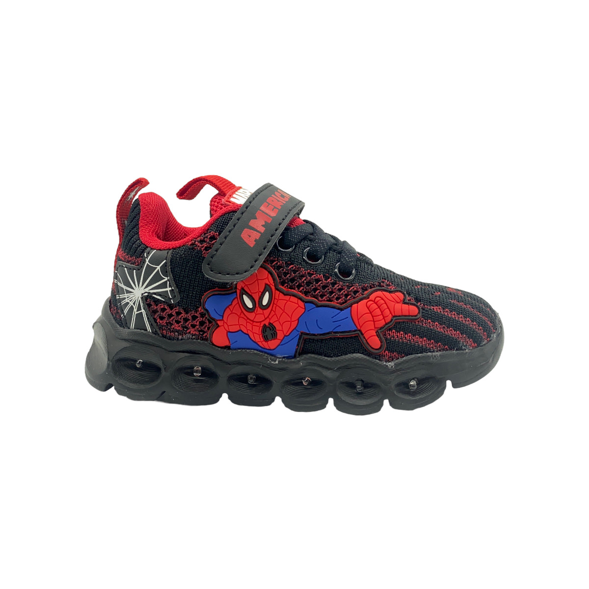 Zapatilla urbano SPIDERMAN FLYKNIT  ROJO