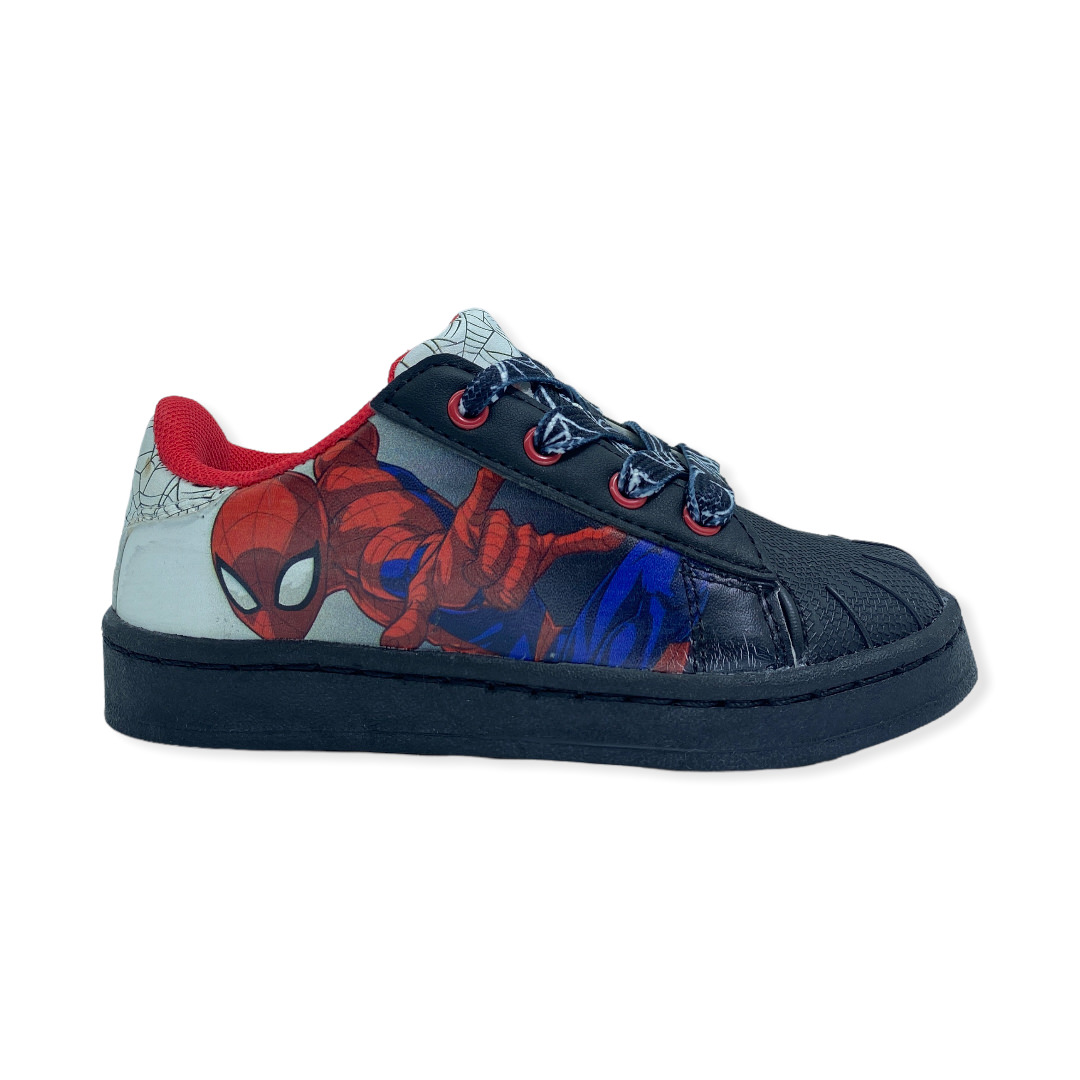 Zapatilla urbano SPIDERMAN DOS ABROJOS -ROJO