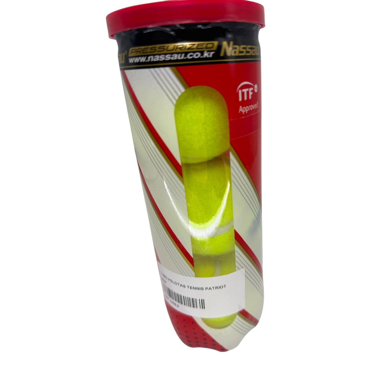 TUBO PELOTAS TENNIS PATRIOT