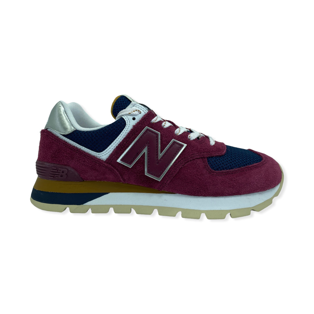 Zapatilla urbano ML574 GUINDA GRIS