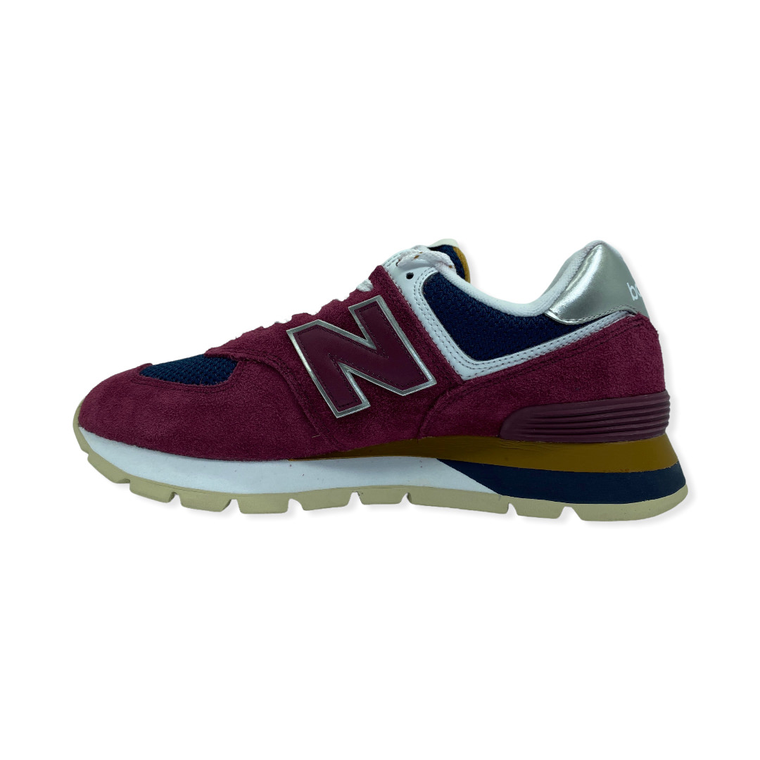 Zapatilla urbano ML574 GUINDA GRIS