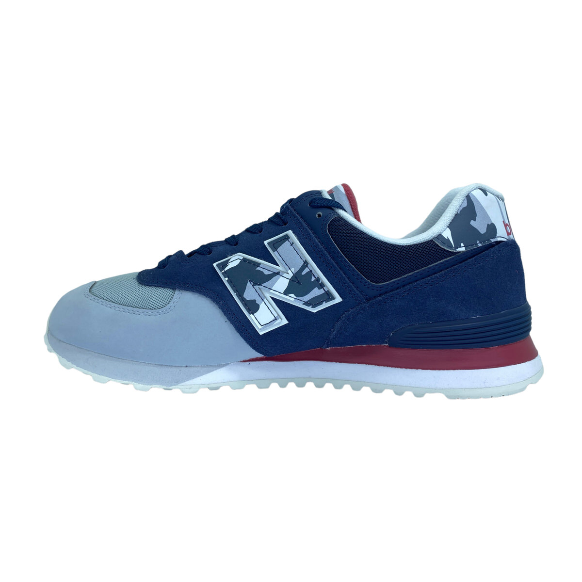 Zapatilla urbano ML574 AZUL BLANCO-ROJO