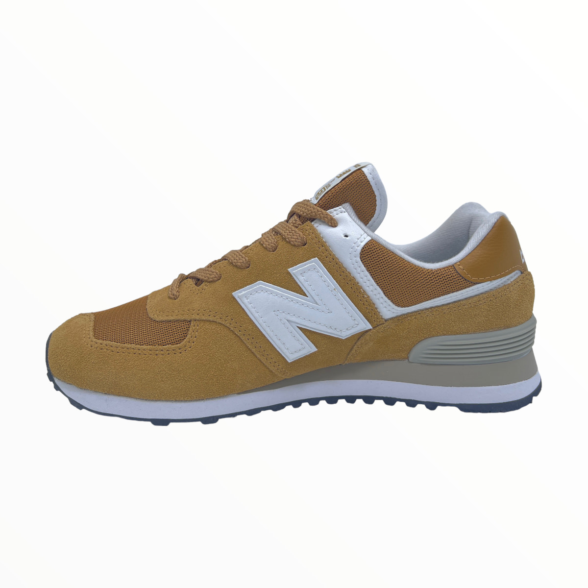 Zapatilla urbano ML574 CARAMELO BLANCO