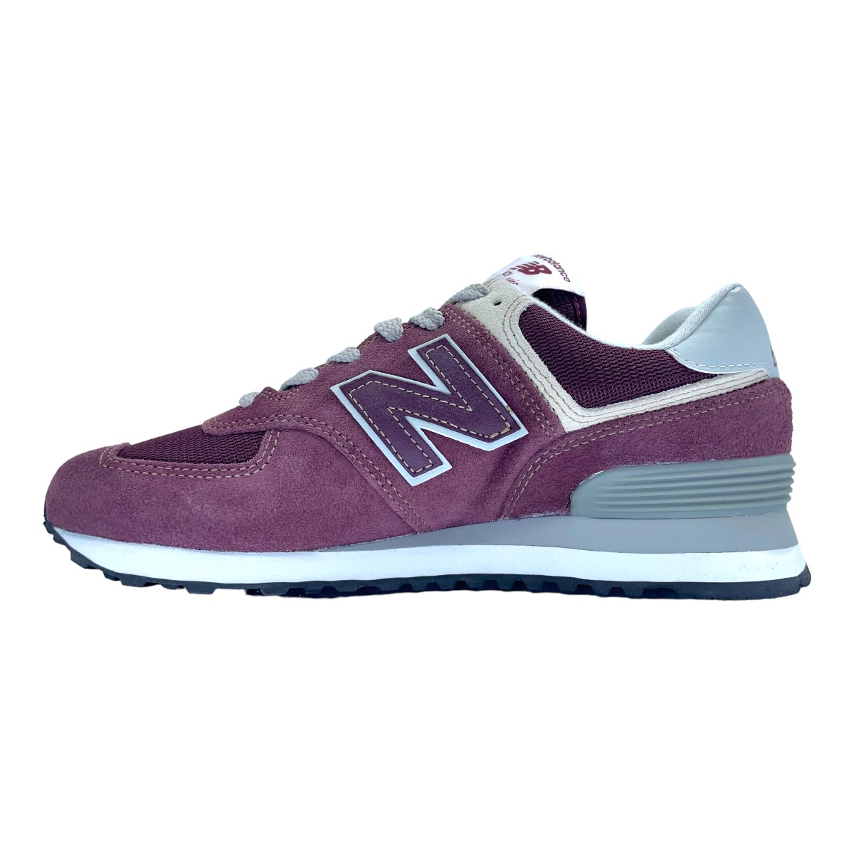 Zapatilla urbano WL574 BORDO GRIS