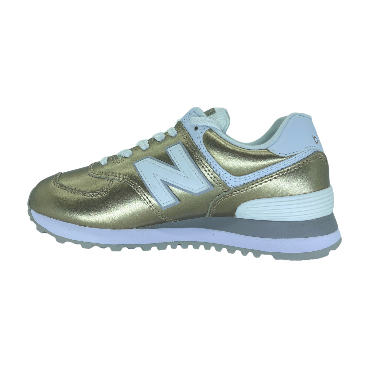 Zapatilla urbano WL574 DORADO BLANCO
