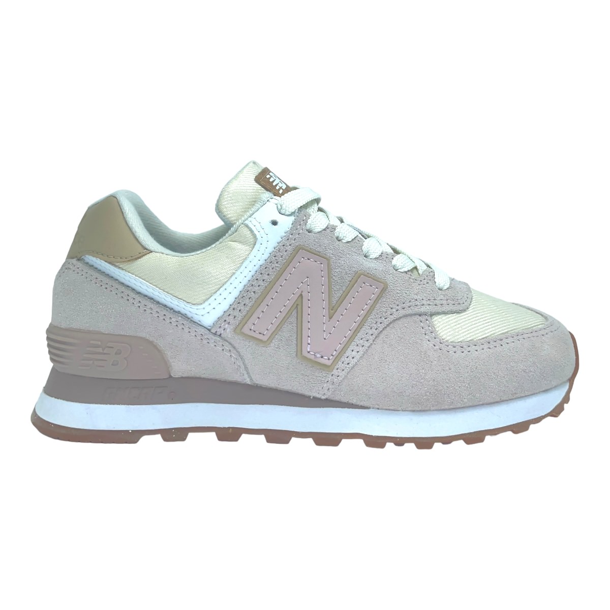 Zapatilla urbano WL574 ROSA BLANCO