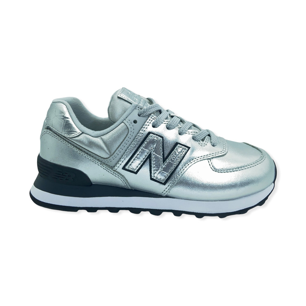 Zapatilla urbano WL574 PLATEADA