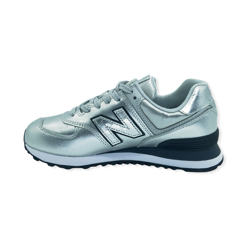 Zapatilla urbano WL574 PLATEADA