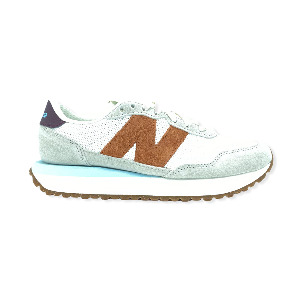 Zapatilla urbano WS237 BLANCO NARANJ