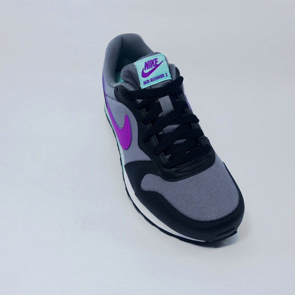 Zapatilla urbano MD RUNNER 2 JR GUNSMOKE/VIOLET/BLK