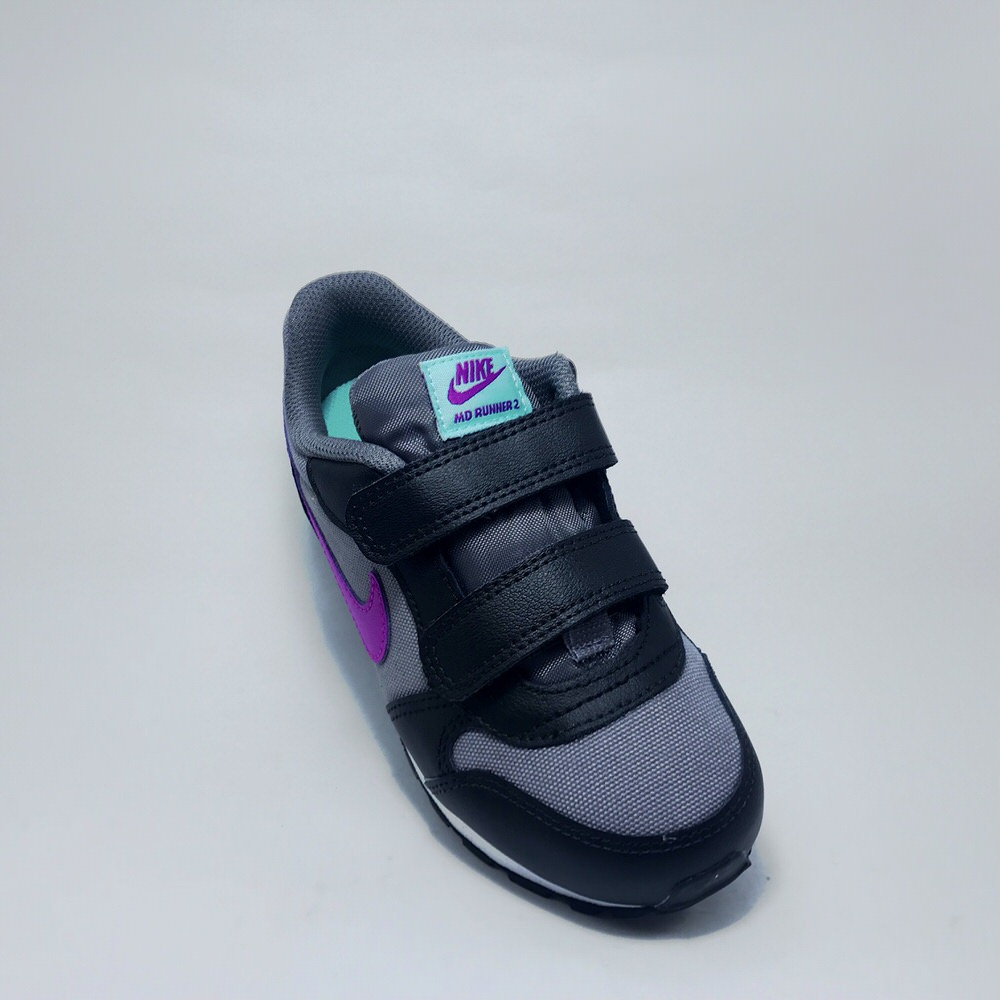 Zapatilla urbano MD RUNNER 2 JR GUNSMOKE/VIOLET/BLK