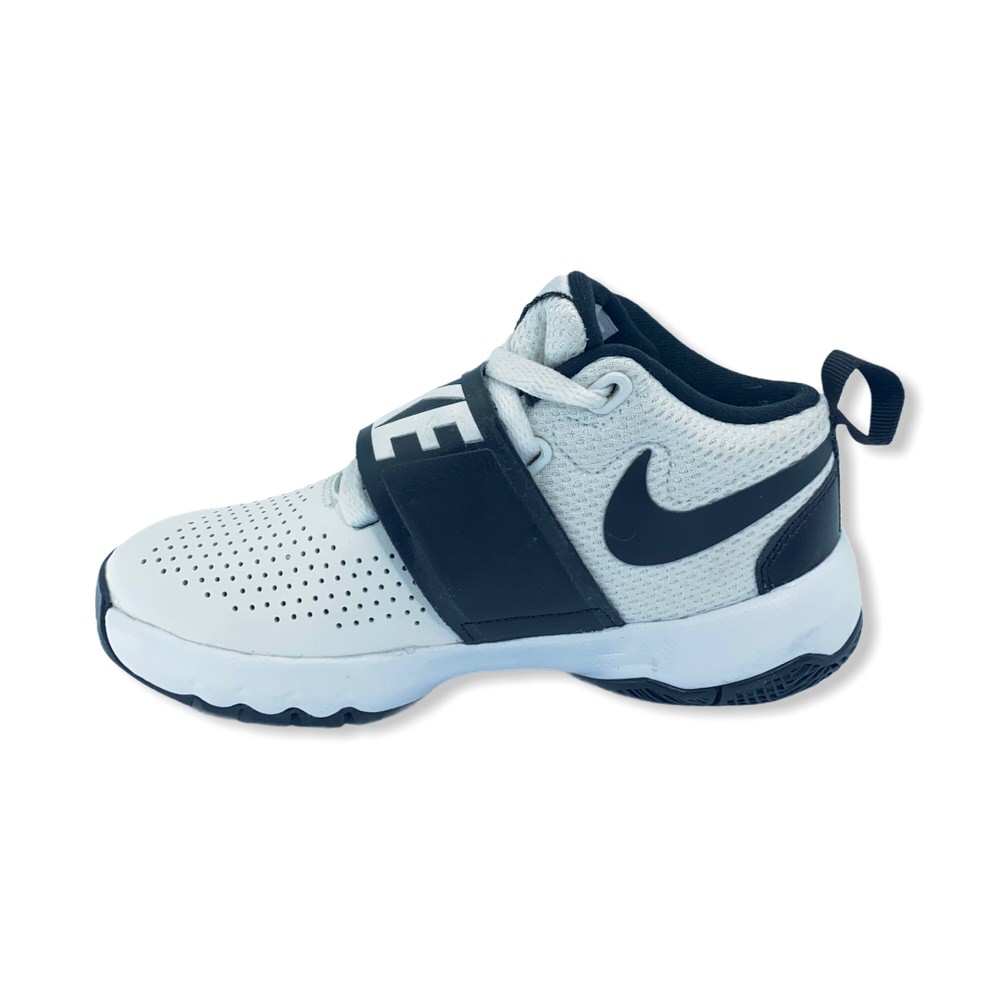 Zapatilla basquet TEAM HUSTLE JR WHITE//19