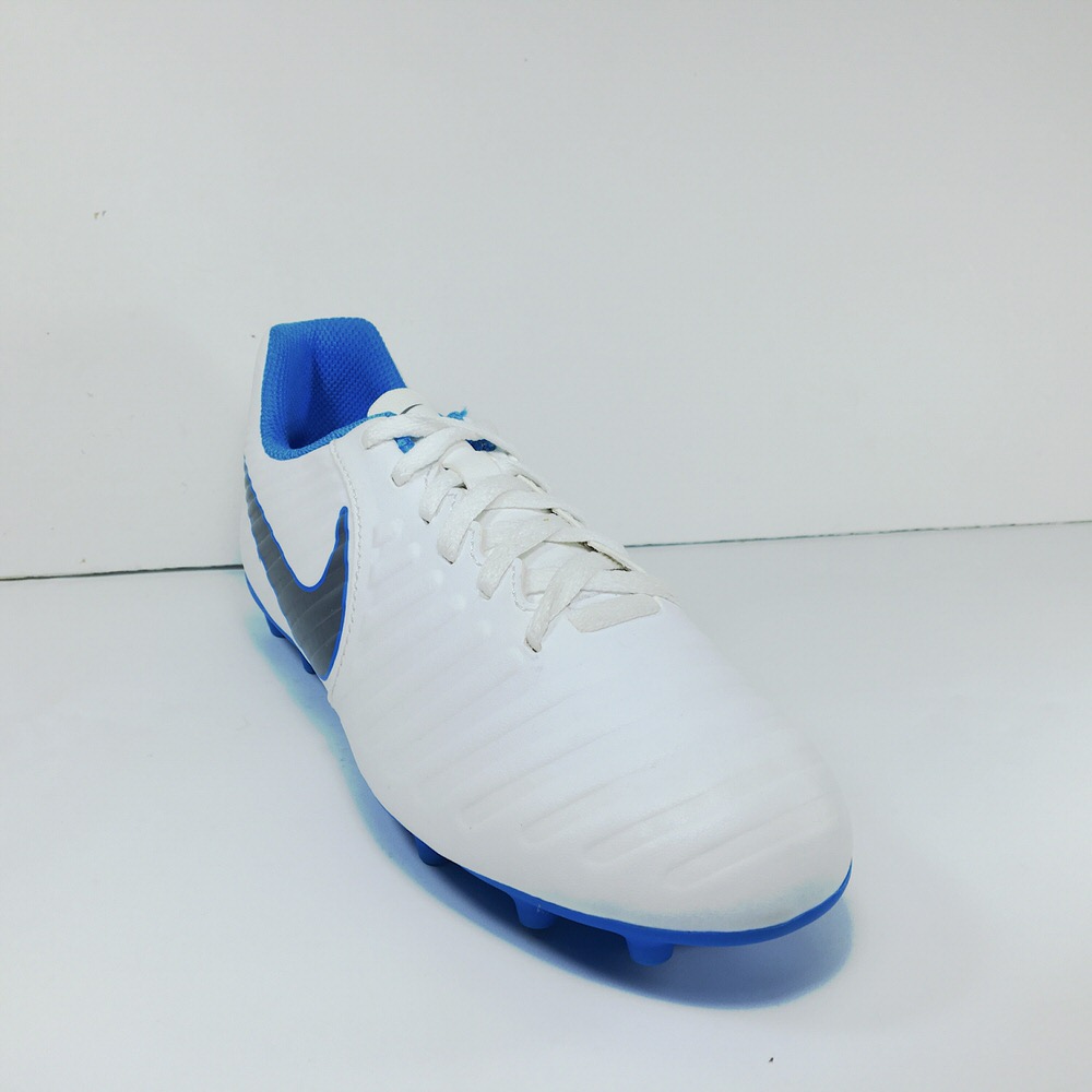 Zapatilla futbol 11 LEGEND 7 CLUB FG JR WHITE/MTLC/18