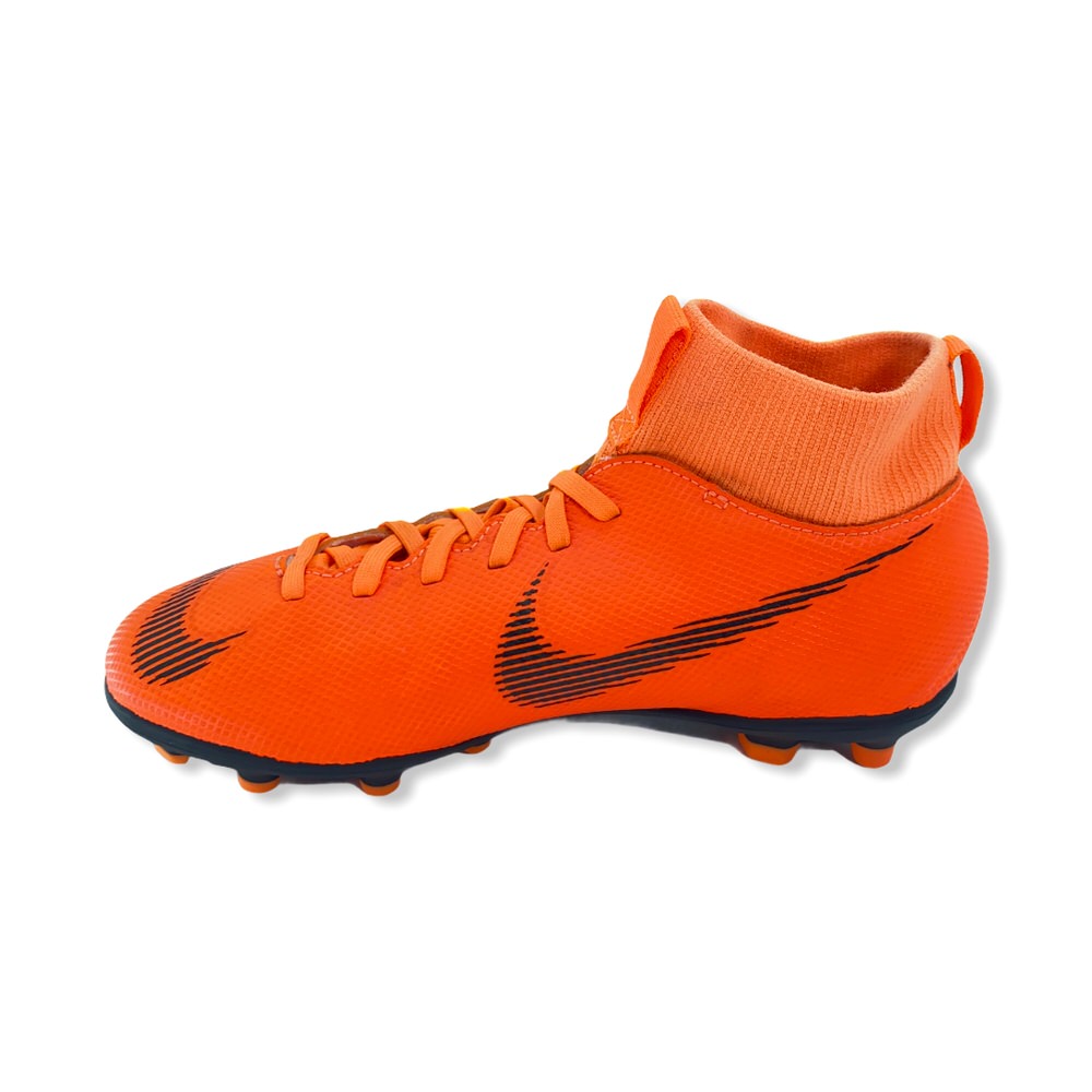 Zapatilla futbol 11 SUPERFLYX 6 CLUB MG TOTAL ORANGE//18