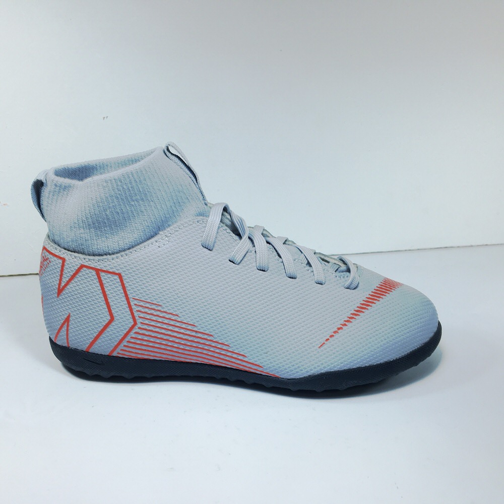 Zapatilla futbol f5 SUPERFLYX 6 CLUB TF WOLF GREY/CRIMSON/18