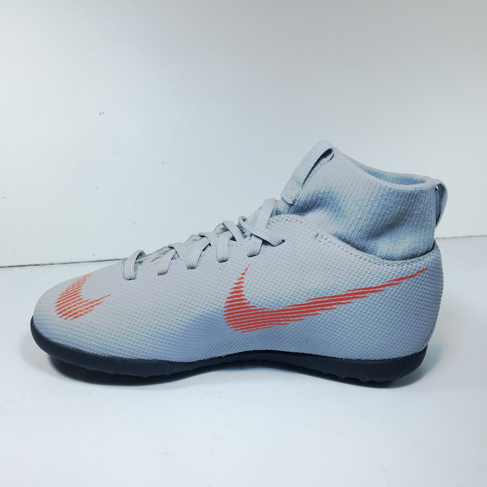 Zapatilla futbol f5 SUPERFLYX 6 CLUB TF WOLF GREY/CRIMSON/18