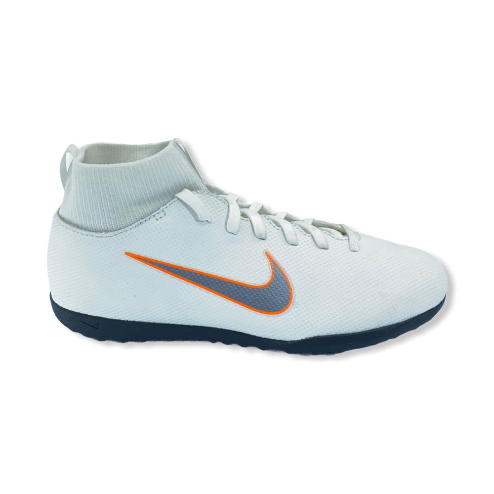 Zapatilla futbol f5 SUPERFLYX 6 JR CLUB TF WHITE/18