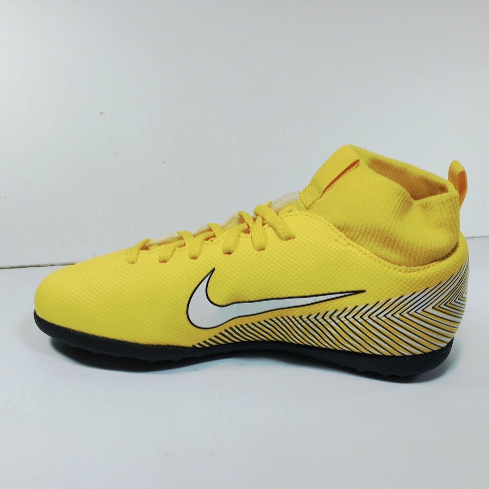 Zapatilla futbol f5 SUPERFLIX 6 CLUB JR BOTIT.TF AMAR/WHITE/18