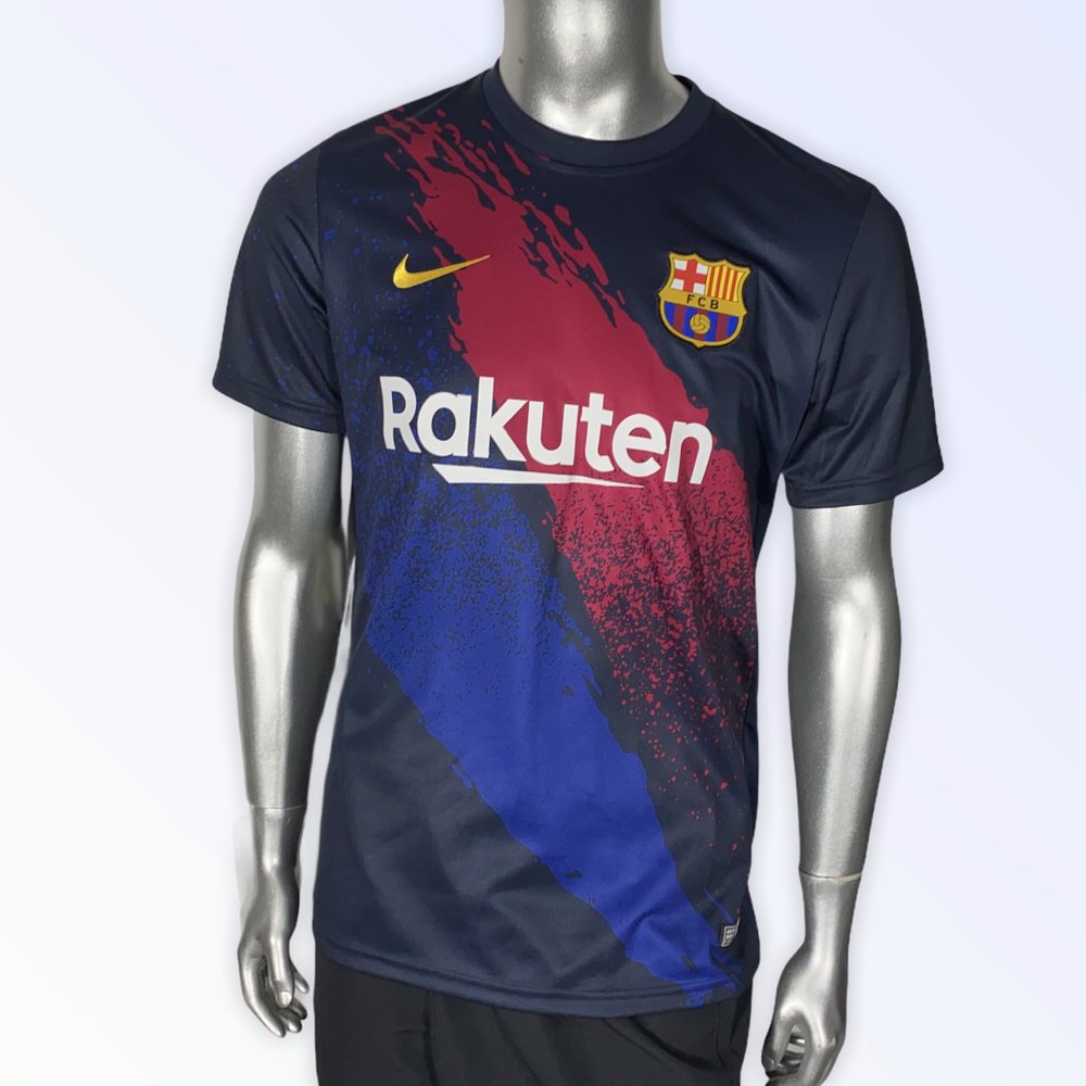 REMERA DRY BARCELONA OBSIDIAN/VARSITY/19