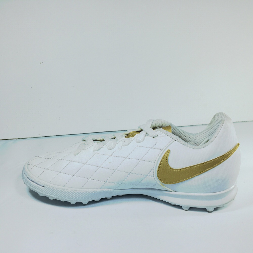 Zapatilla futbol f5 LEGENDEX 7 CLUB 10R TF JR WHITE/GOLD/18