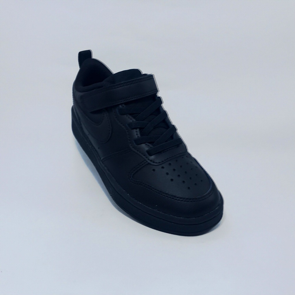 Zapatilla urbano COURT BOROUGH LOW 2 JR BLK/BLK