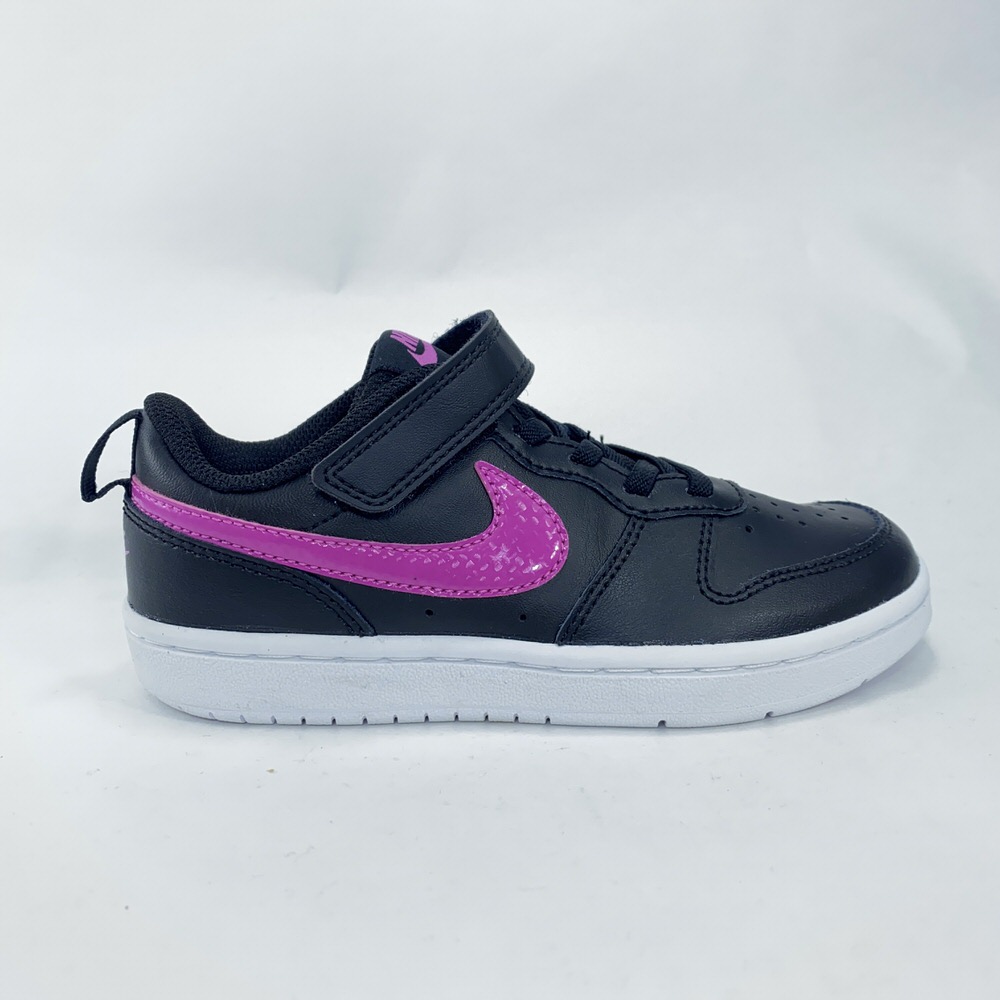 Zapatilla urbano COURT BOROUG LOW BLAK/FUC/WHI