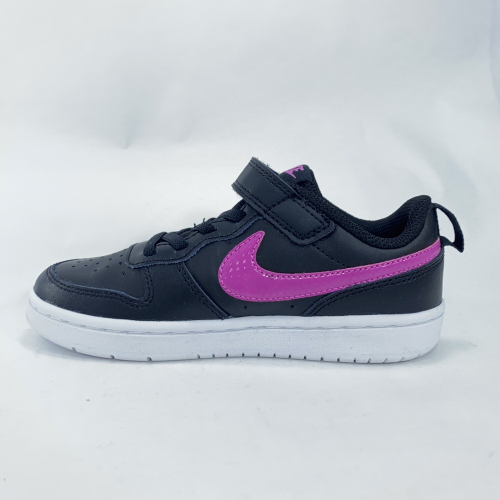 Zapatilla urbano COURT BOROUG LOW BLAK/FUC/WHI