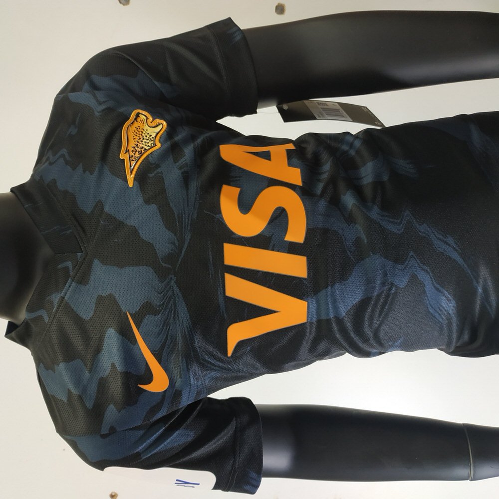 CAMISETA JR RUGBY JAG GRIS/NEG/20