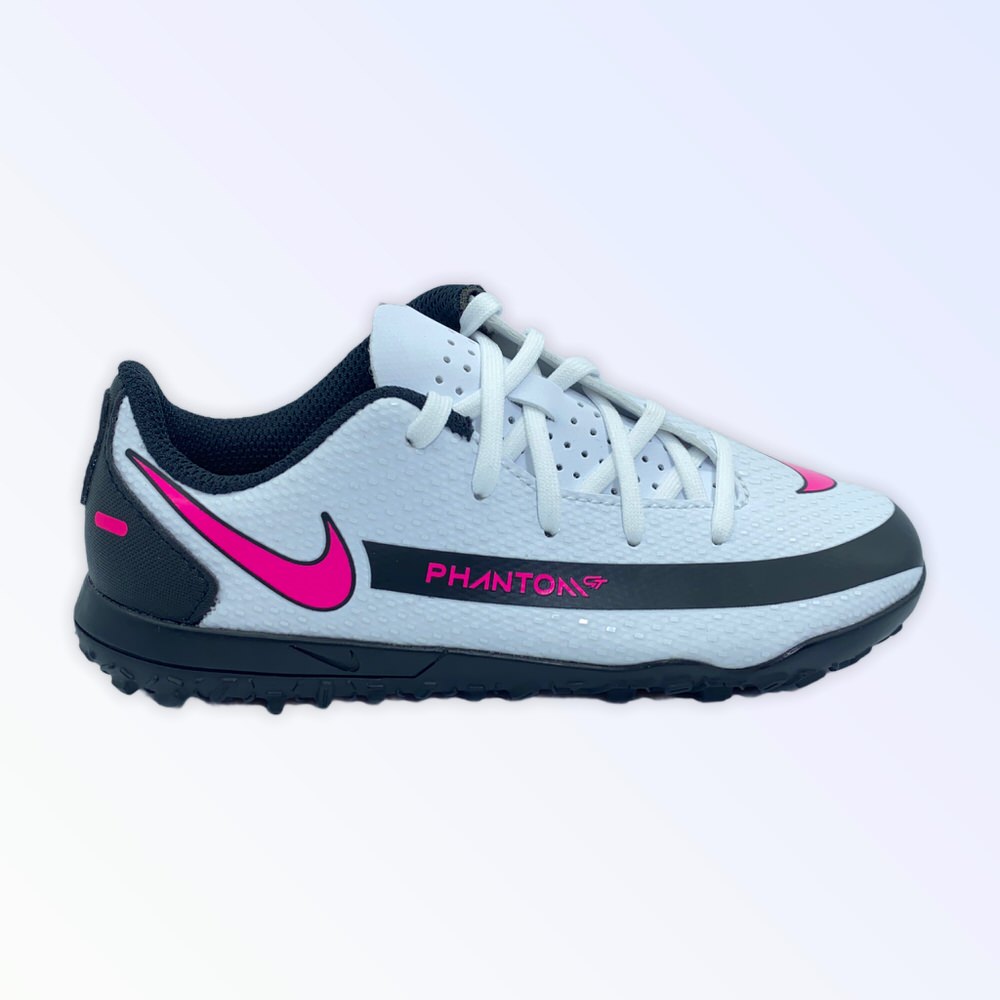 Zapatilla futbol f5 PHANTON GT CLUB TF JR WHITE-PINK