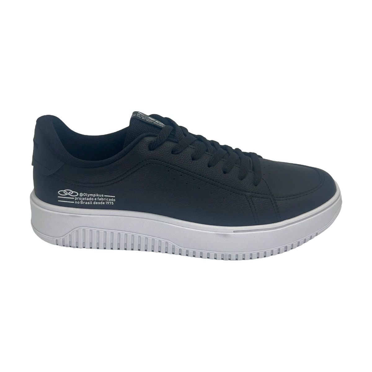 Zapatilla urbano EROS PTO/BCO